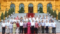 Phó Chủ tịch nước Đặng Thị Ngọc Thịnh gặp mặt Công an hưu trí TP Hồ Chí Minh