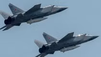 Tiêm kích MiG-31K "cõng" siêu tên lửa Kinzhal làm nhiệm vụ ở Syria