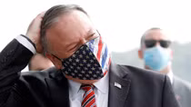 Ngoại trưởng Pompeo vẫn tới châu Á dù ông Trump nhập viện