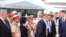 Nữ CSGT duy nhất được Tổng thống Nga Putin bắt tay cảm ơn