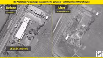 Israel khoe ảnh căn cứ Syria bị san phẳng giữa lúc căng thẳng