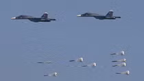 Sau Đông Ghouta, chiến đấu cơ Nga ồ ạt giội bom diệt IS ở Nam Damascus