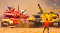 Nga xô đổ kỷ lục, tiếp tục vô địch giải đua xe tăng Tank Biathlon