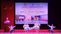 Sinh viên Việt-Nga hào hứng giao lưu văn hoá, nghệ thuật