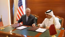 Khối Arab coi nhẹ thỏa thuận chống khủng bố Mỹ - Qatar