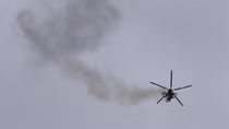 Trực thăng quân đội Syria bị bắn hạ ở Idlib