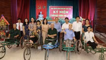 Tiếp thêm niềm vui sống cho các đồng chí thương binh nặng