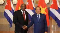 'Việt Nam ghi nhớ sự ủng hộ của Cuba trong cuộc đấu tranh giành độc lập'