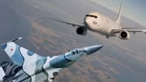 Tiêm kích Su-27 Nga áp sát trinh sát cơ Mỹ trên biển Baltic