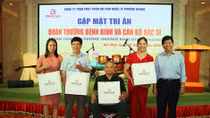Tiếp thêm nghị lực sống và niềm vui của các thương bệnh binh Thuận Thành