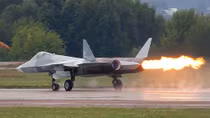 Siêu tiêm kích tàng hình Su-57 của Nga gặp nạn