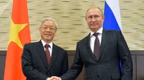 Tổng thống Nga Putin chúc mừng năm mới Việt Nam
