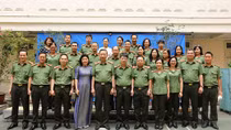 Báo CAND luôn đồng hành với mỗi bước trưởng thành của lực lượng CAND