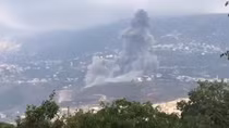 Kho vũ khí lớn ở Lebanon phát nổ, bốc cháy dữ dội