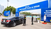 An ninh thắt chặt trong ngày làm việc quan trọng của WEF ASEAN 2018