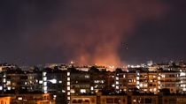 Phòng không Syria bắn nổ một loạt tên lửa Israel
