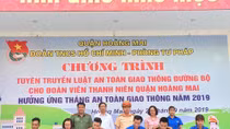 Tuyên truyền kiến thức an toàn giao thông đến học sinh THPT Thủ đô