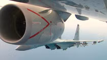 Mỹ "bực ra mặt" vì máy bay P-8A bị Su-35 Nga xua đuổi gần Syria