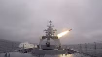 Tên lửa Nga đánh chìm tàu hàng trên biển Baltic