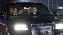 Ông Putin trổ tài lái siêu xe đưa Tổng thống Ai Cập vào đường đua F1