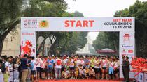 800 VĐV tham gia Giải chạy tiếp sức Kizuna Ekiden 2018- "Chạy vì An toàn giao thông"