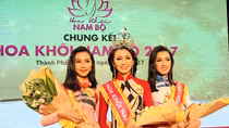 Nữ sinh trường ĐH Võ Trường Toản đăng quang Hoa khôi Nam Bộ