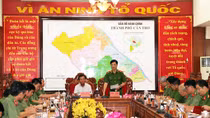 Đoàn kiểm tra số 7 Bộ Công an làm việc tại Công an TP Cần Thơ 