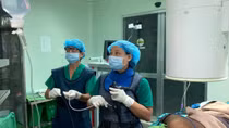 Lần đầu tiên can thiệp thành công nang giả tụy lớn mà không cần phẫu thuật