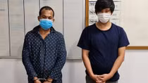Giấu ma túy vào bó rau mang tới chốt kiểm soát để "giao dịch"