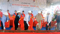 Khởi công dự án điện gió có vốn đầu tư gần 1.500 tỷ đồng tại Bến Tre 