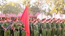 Trung đoàn CSCĐ Tây Nam Bộ phát động ký kết giao ước thi đua