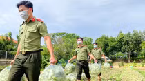  Công an An Giang gửi tặng TP Hồ Chí Minh 30 tấn nông sản