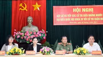 Ứng cử viên Đại biểu Quốc hội khóa XV gặp gỡ, tiếp xúc cử tri tại TP Cần Thơ