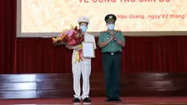 Công an tỉnh Hậu Giang có tân Phó Giám đốc