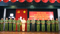 Khối CSND Công an tỉnh An Giang biểu dương gương người tốt, việc tốt