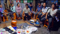 Triệt xóa tụ điểm đánh bạc gây mất ANTT tại vùng quê