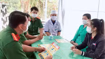 Tuổi trẻ Công an quê hương Bác Tôn “làm hết việc chứ không hết giờ”