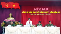 Diễn đàn lắng nghe ý kiến nhân dân
