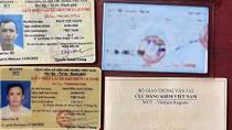 Mua GPLX hạng E và CMND trên Facebook với giá 16 triệu đồng