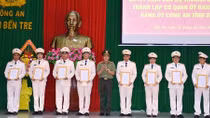 Thành lập Cơ quan UBKT Đảng ủy Công an tỉnh Bến Tre