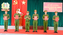 Trường Trung cấp CSND III bế giảng khóa K11