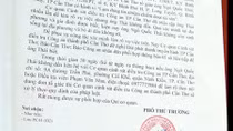 Truy tìm người liên quan đến đơn tố giác