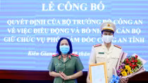 Công an tỉnh Kiên Giang có tân Phó Giám đốc