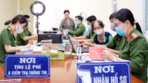 Công an TP Cần Thơ đến từng địa phương đối với các trường hợp chưa làm CCCD