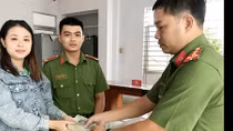 Trung sĩ Công an nhặt được gần 10 triệu đồng tìm trả người đánh rơi