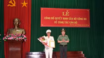 Công an tỉnh Bến Tre có tân Giám đốc