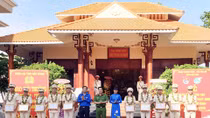 Công an tỉnh Hậu Giang báo công dâng Bác