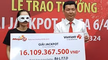 Cô gái Cần Thơ trúng Vietlott trên 16 tỷ đồng