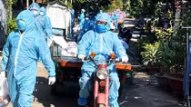 Đại đội truy vết Công an vào điểm “nóng” khoanh vùng, dập dịch