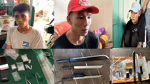 Bắt giữ 3 thanh niên tàng trữ dao và ma túy đá